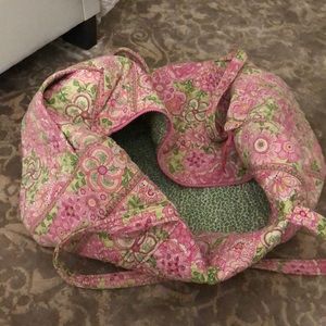 Vera Bradley large pink duffel